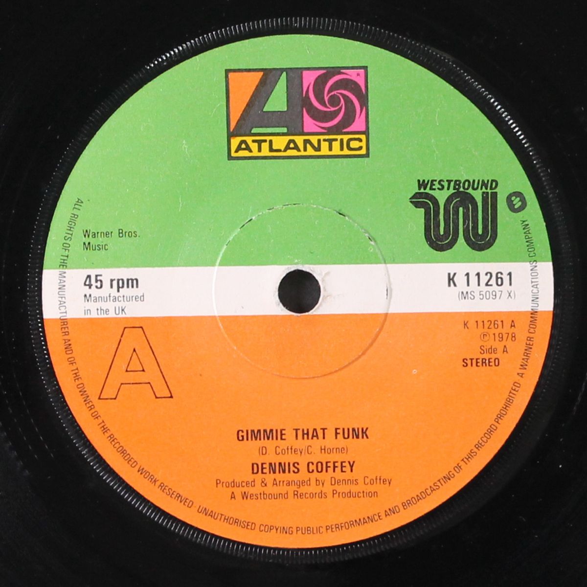 gimmie that funk / calling planet earth by DENNIS COFFEY