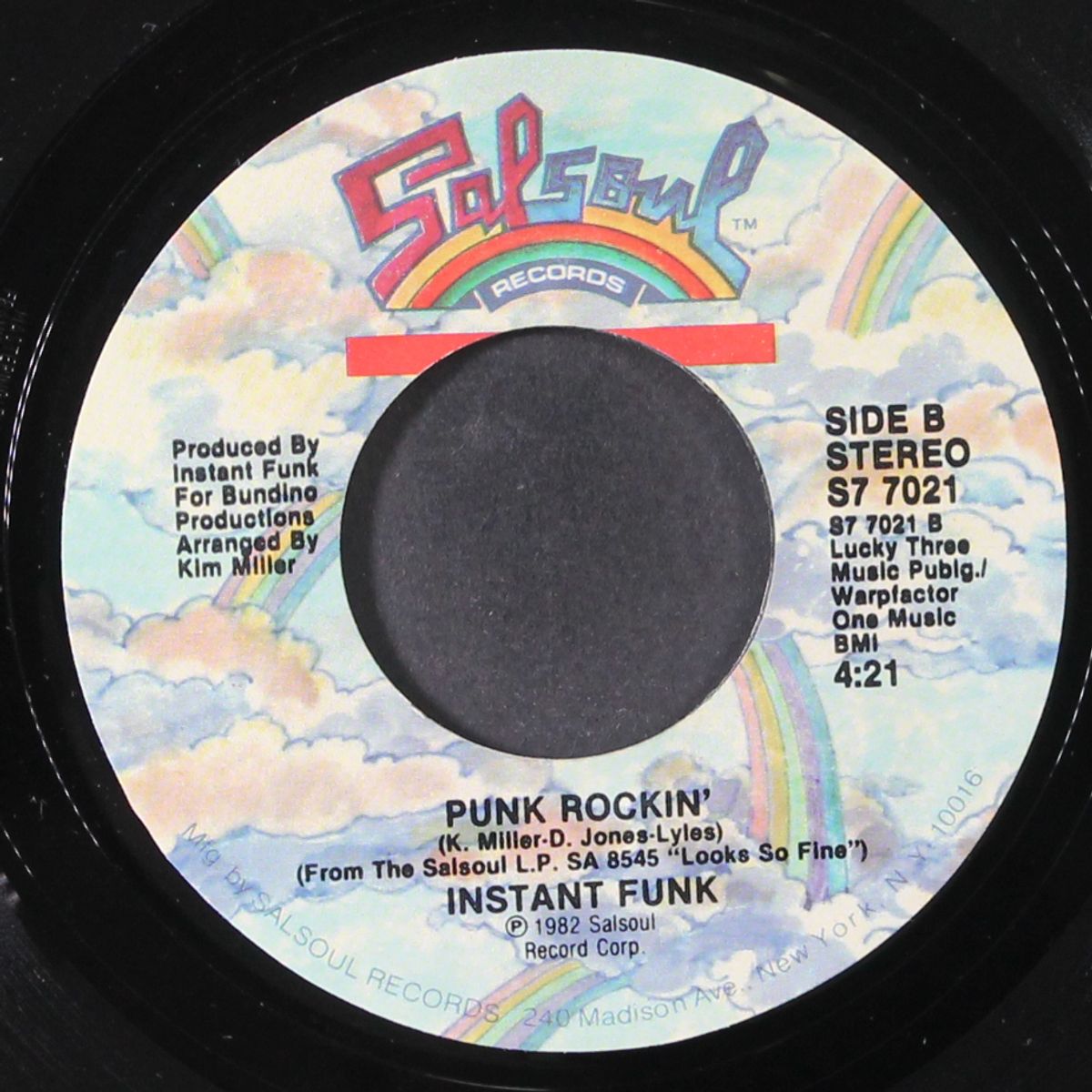 why don'y you think about me / punk rockin' by INSTANT FUNK