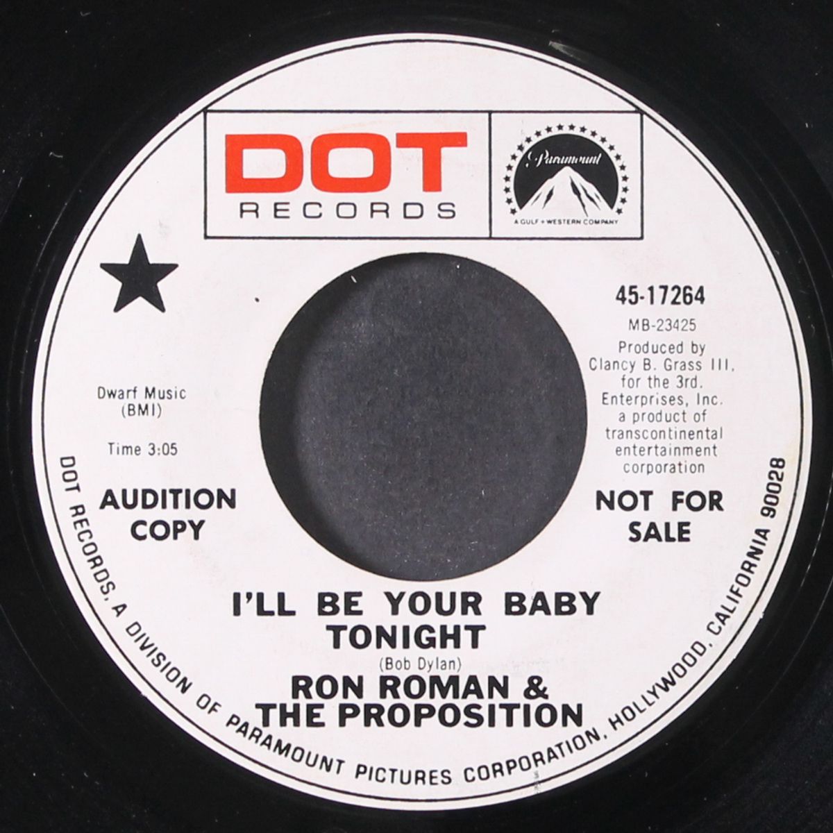 just to let rosemary know by RON ROMAN & PROPOSITION