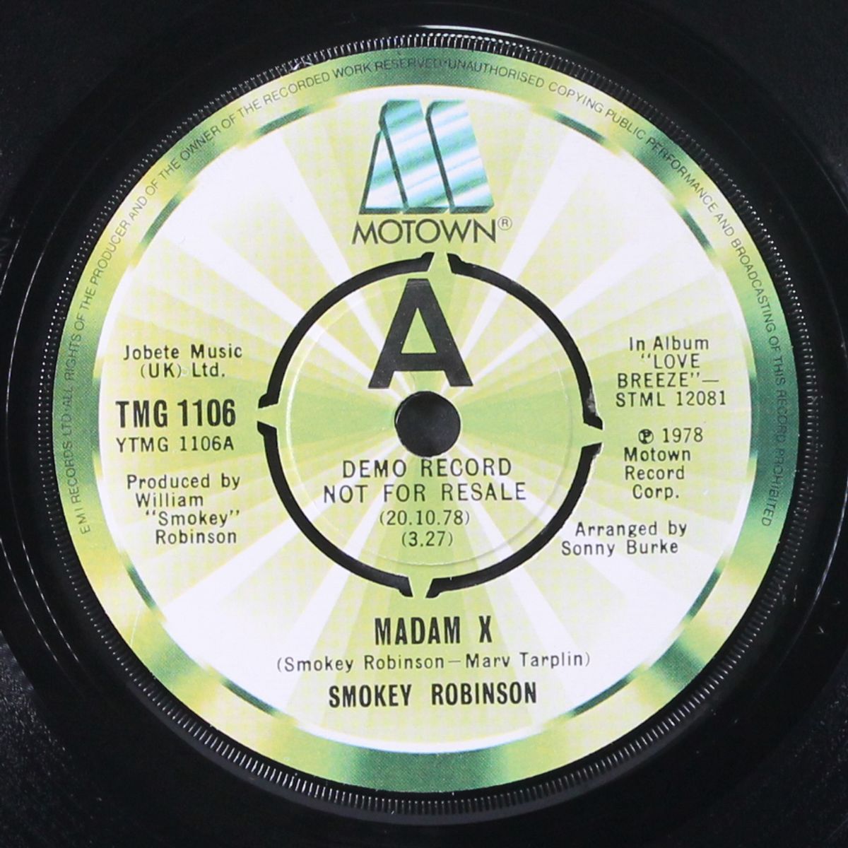 madam x by SMOKEY ROBINSON