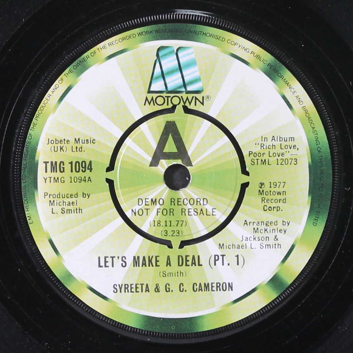let's make a deal by SYREETA & G.C. CAMERON