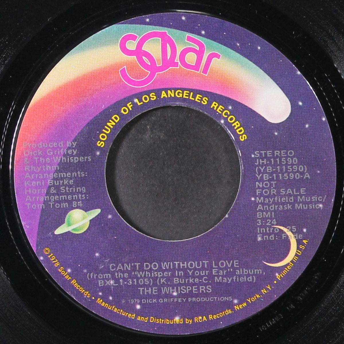 can't do without love by WHISPERS