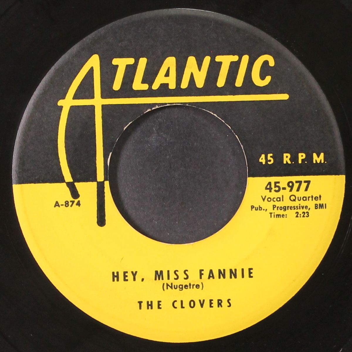 i played the fool / hey, miss fannie by CLOVERS
