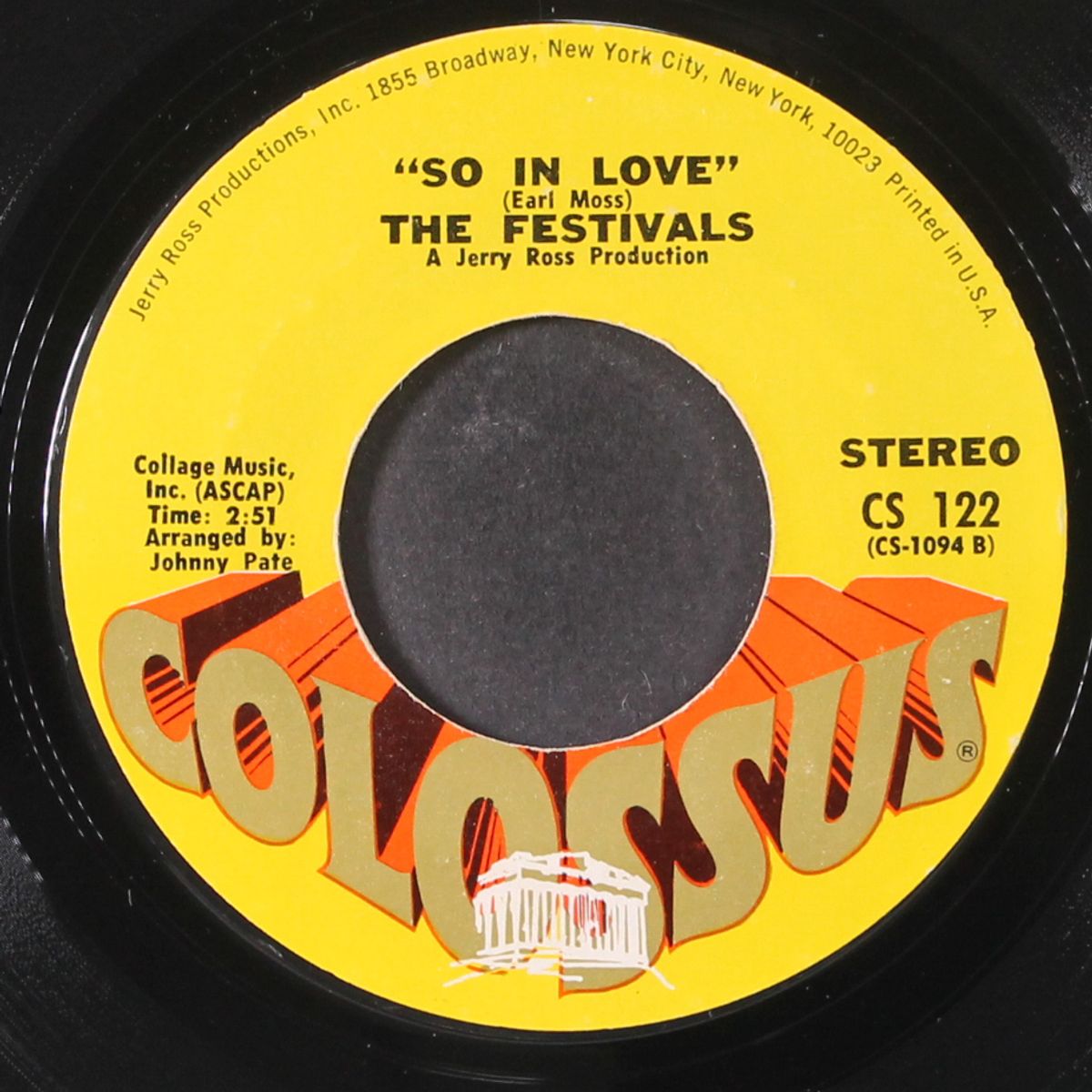 so in love / you're gonna make it by FESTIVALS