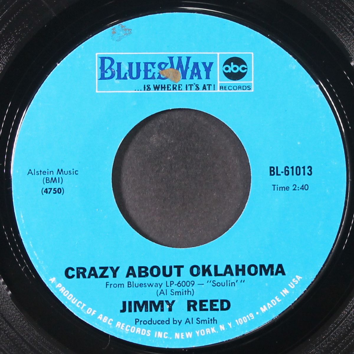 crazy about oklahoma / buy me a hound dog by JIMMY REED
