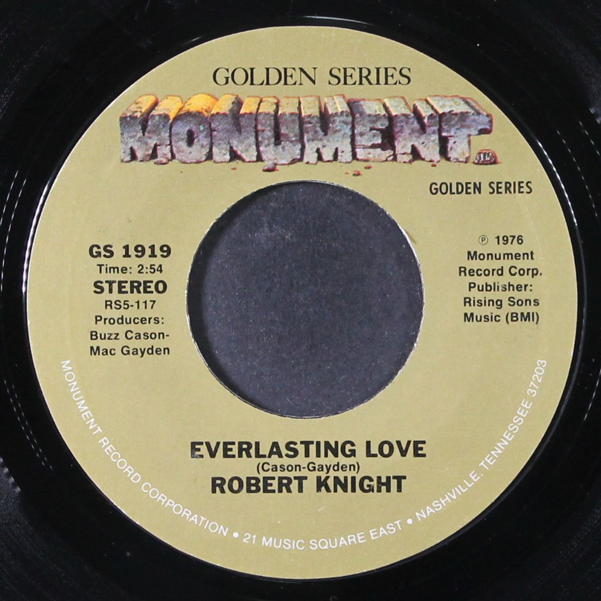 everlasting love / my rainbow valley by ROBERT KNIGHT