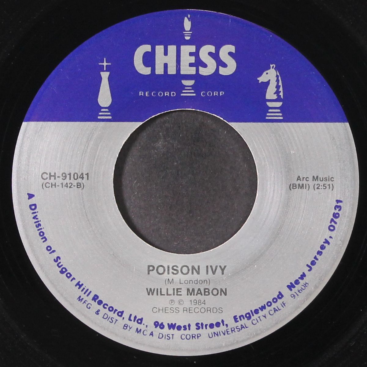 poison ivy / the walk by WILLIE MABON / JIMMY MCCRACKLIN