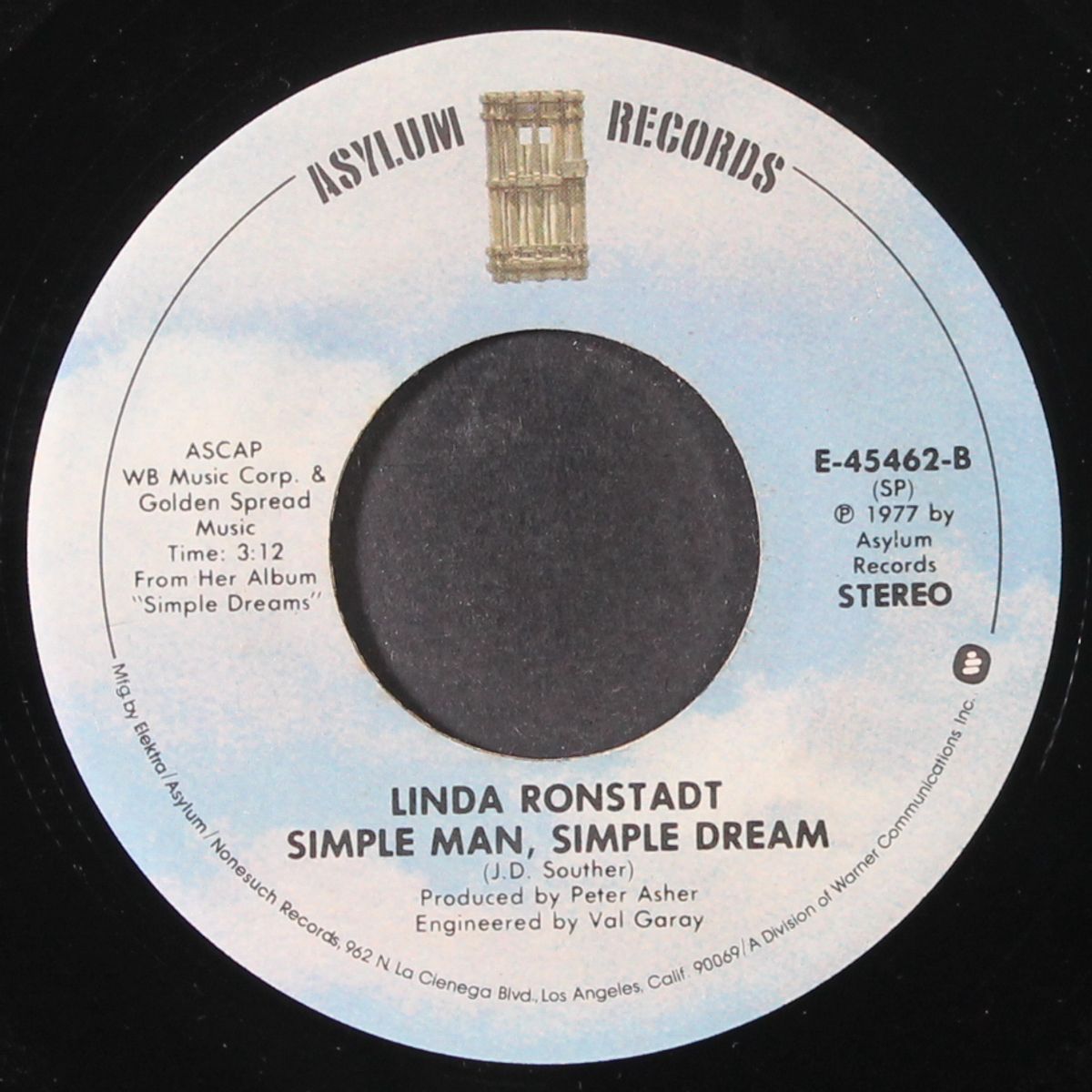 poor poor pitiful me / simple man, simple dream by LINDA RONSTADT