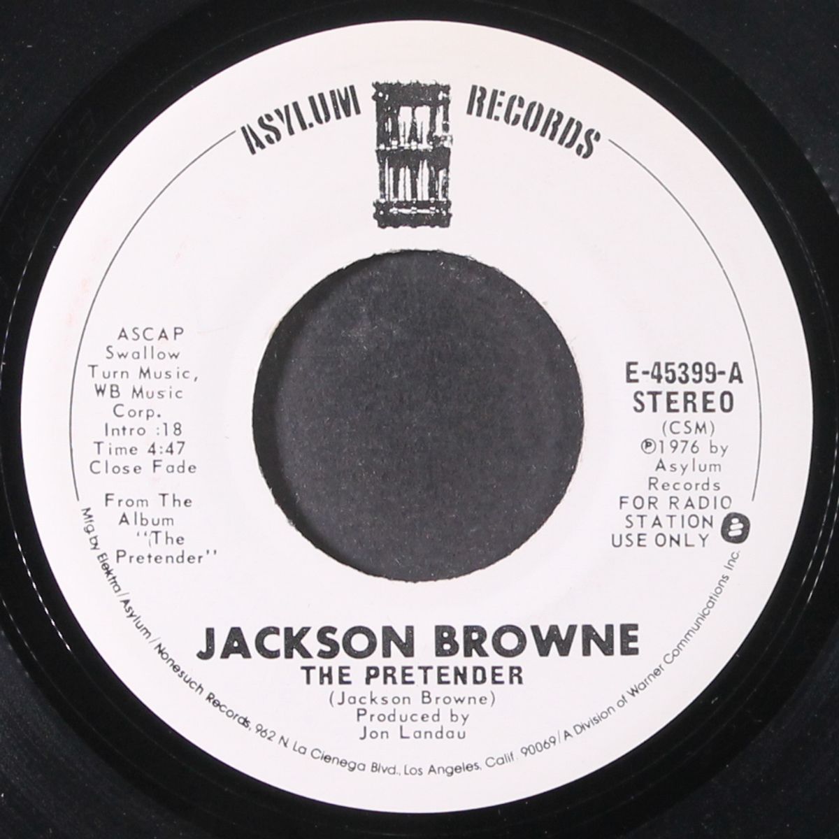 the pretender / mono by JACKSON BROWNE