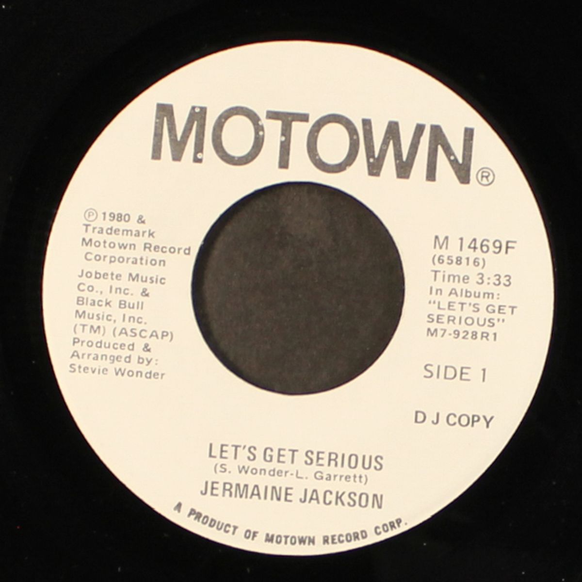 let's get serious / same by JERMAINE JACKSON