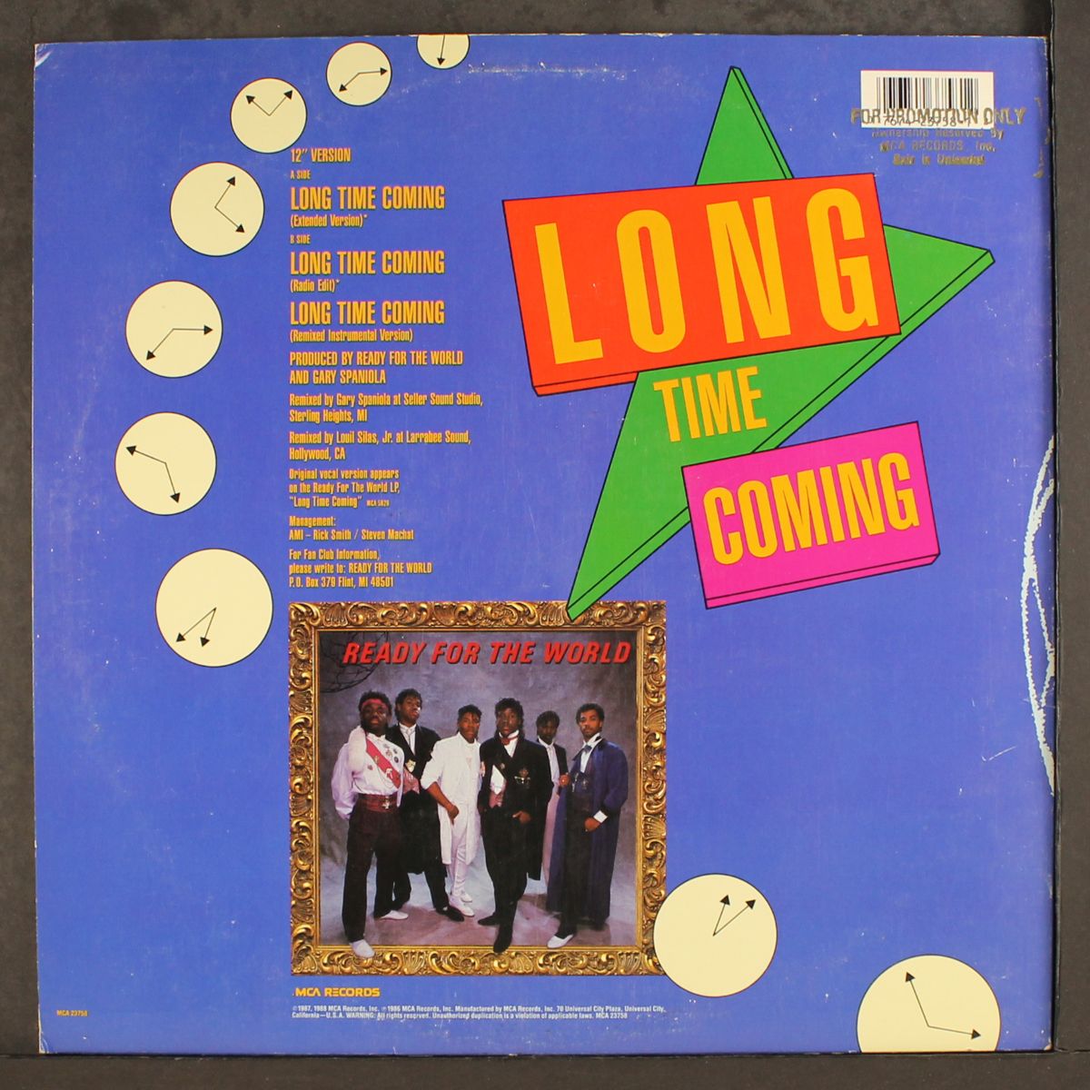 long time coming by READY FOR THE WORLD