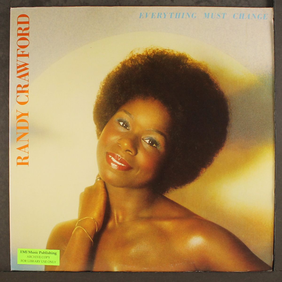 everything must change by RANDY CRAWFORD