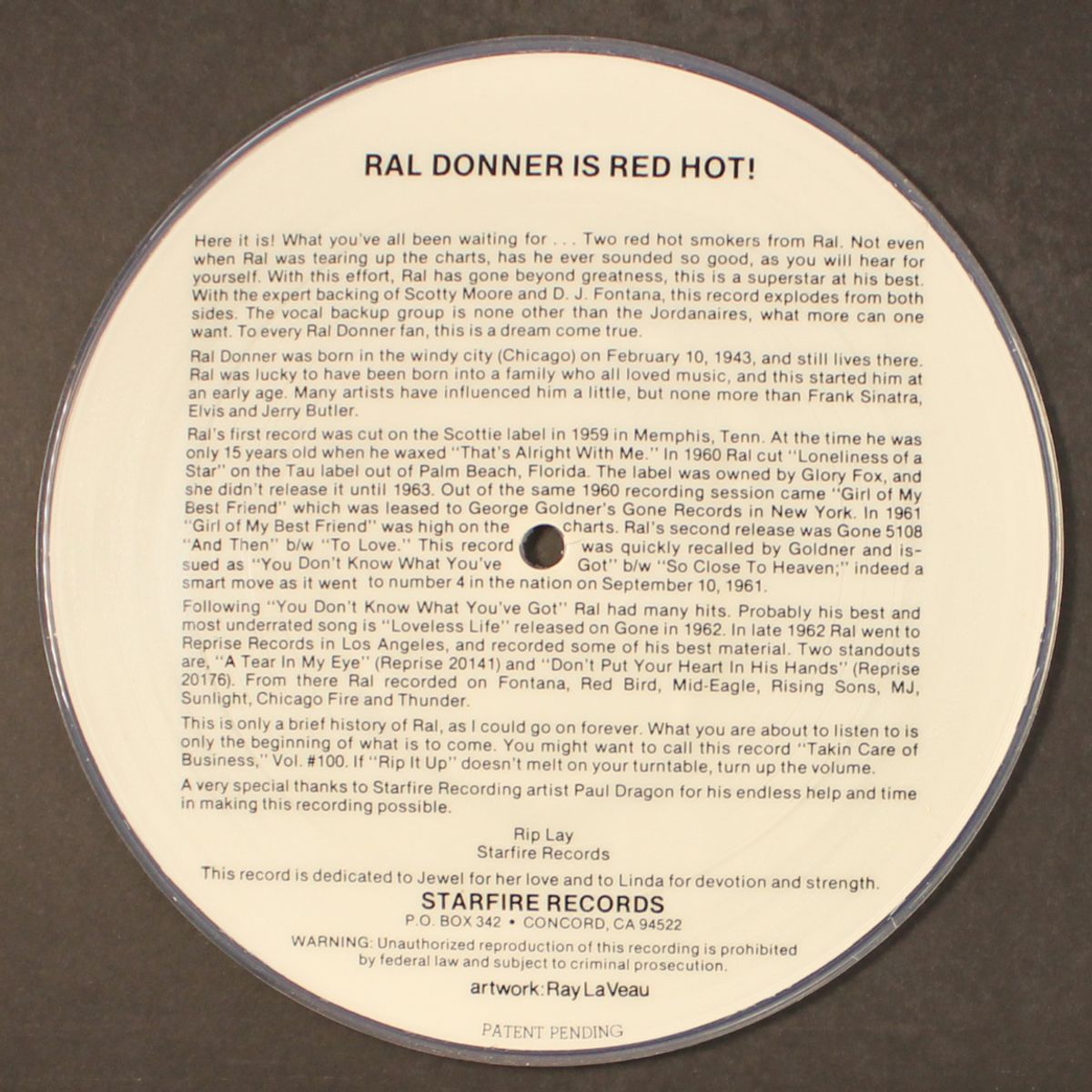 don't leave me now / rip it up by RAL DONNER