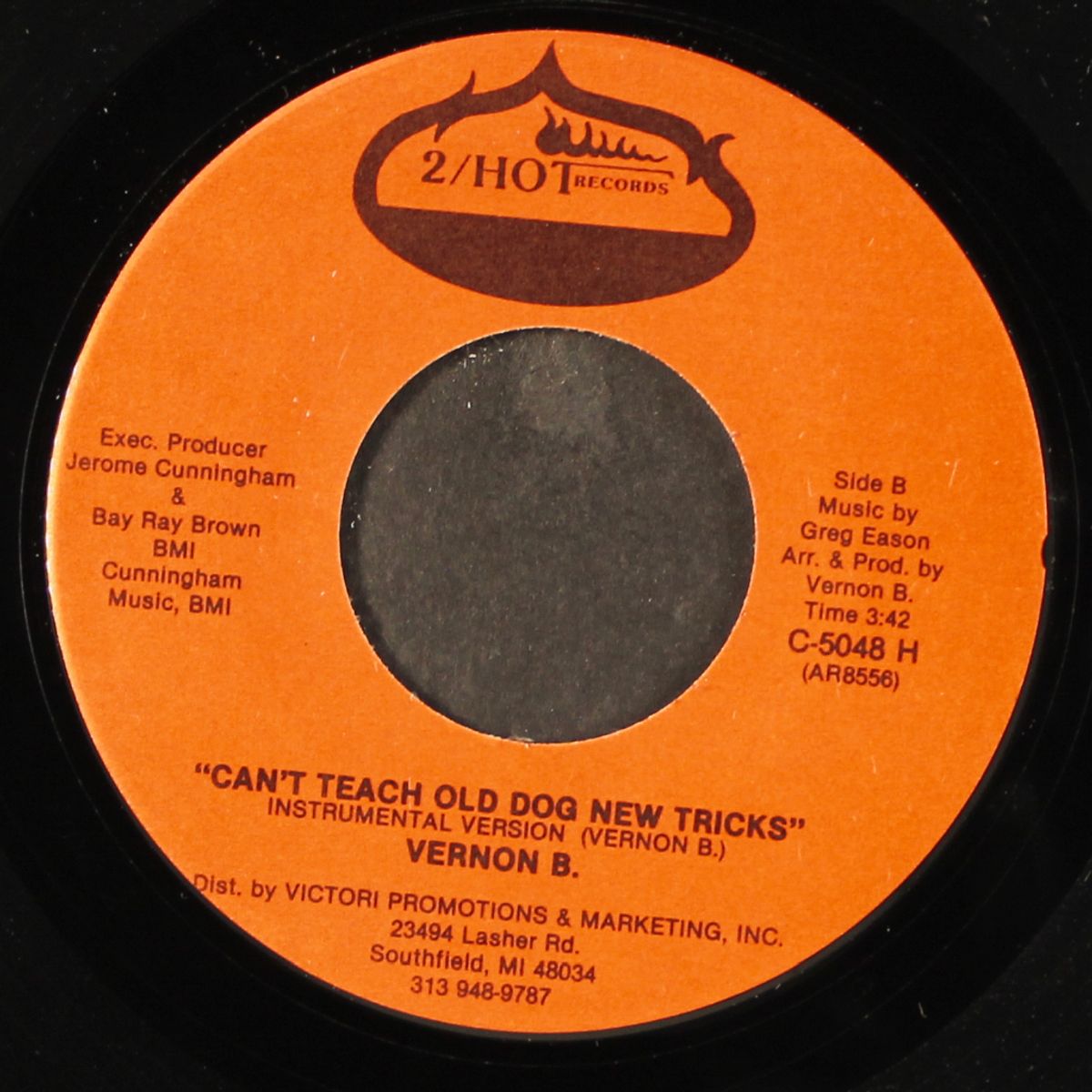 can't teach old dog new tricks / instrumental by VERNON B.
