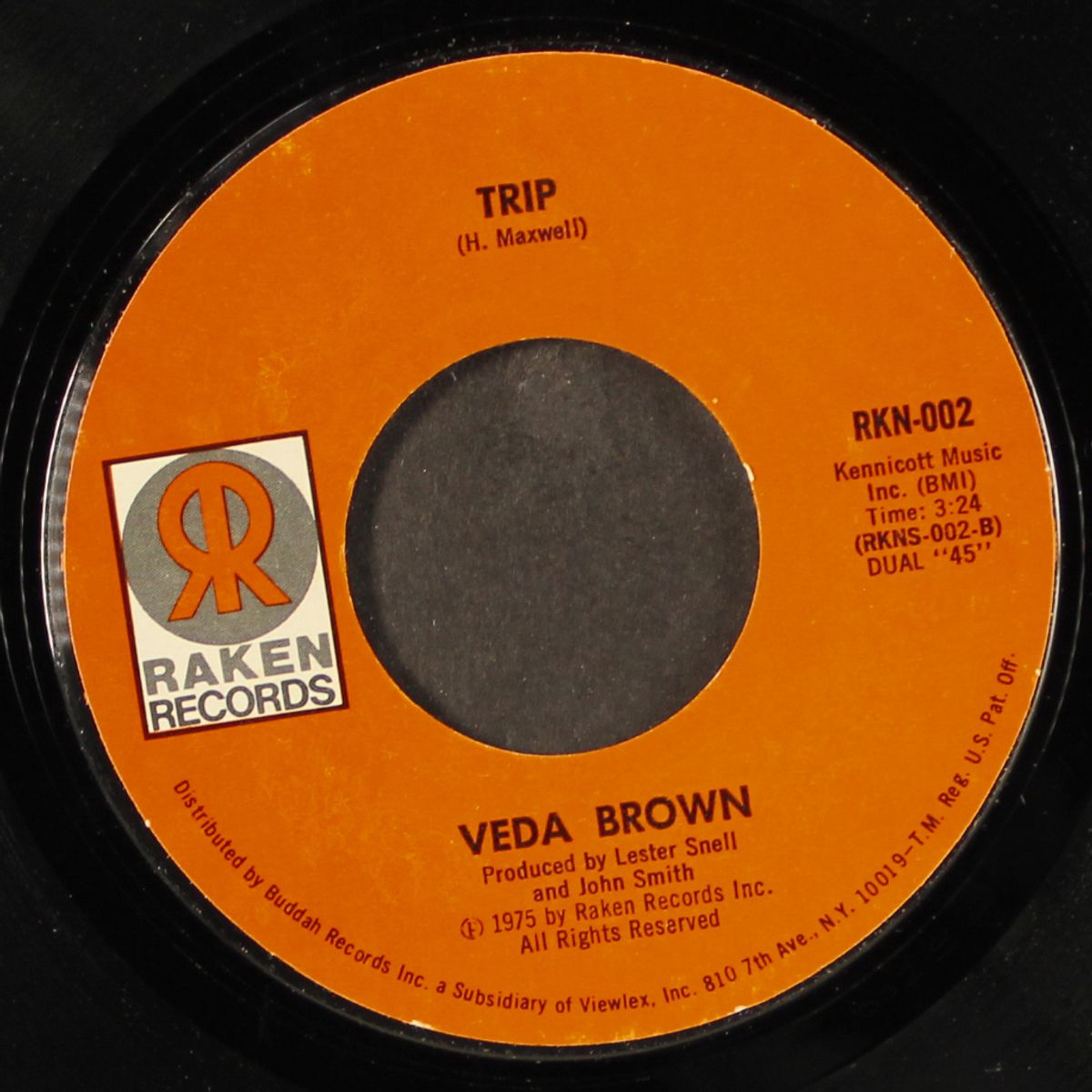 trip / i 'm loving him right by VEDA BROWN