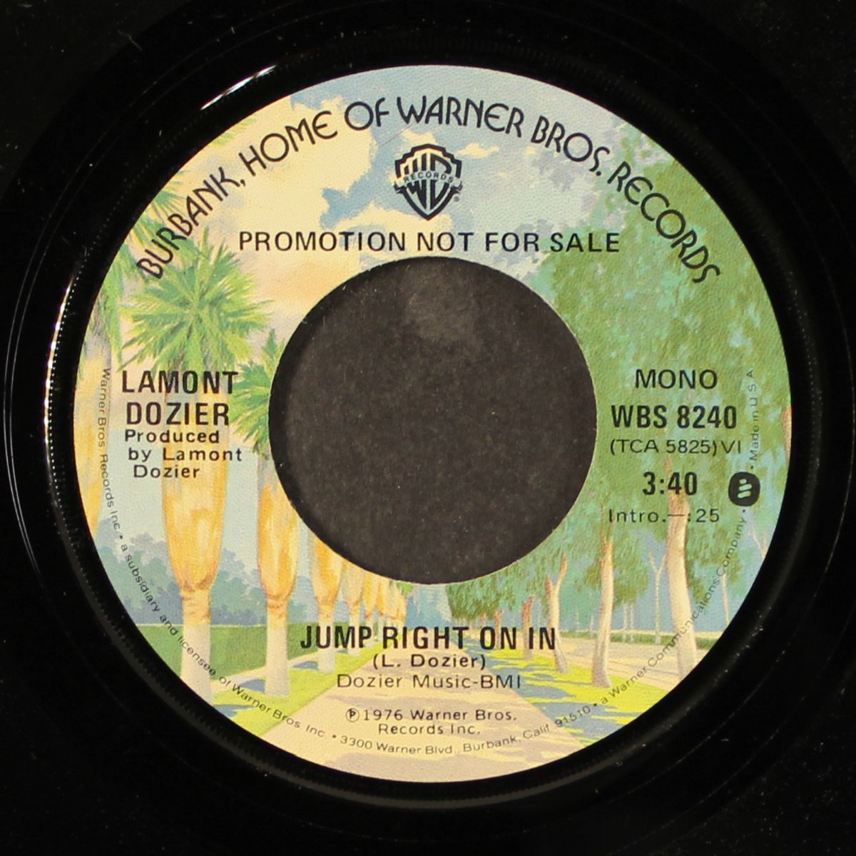 jump right on in / mono by LAMONT DOZIER