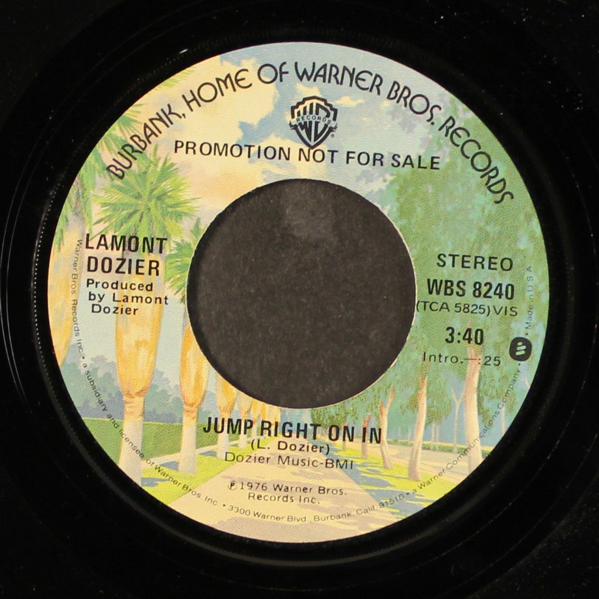 jump right on in / mono by LAMONT DOZIER