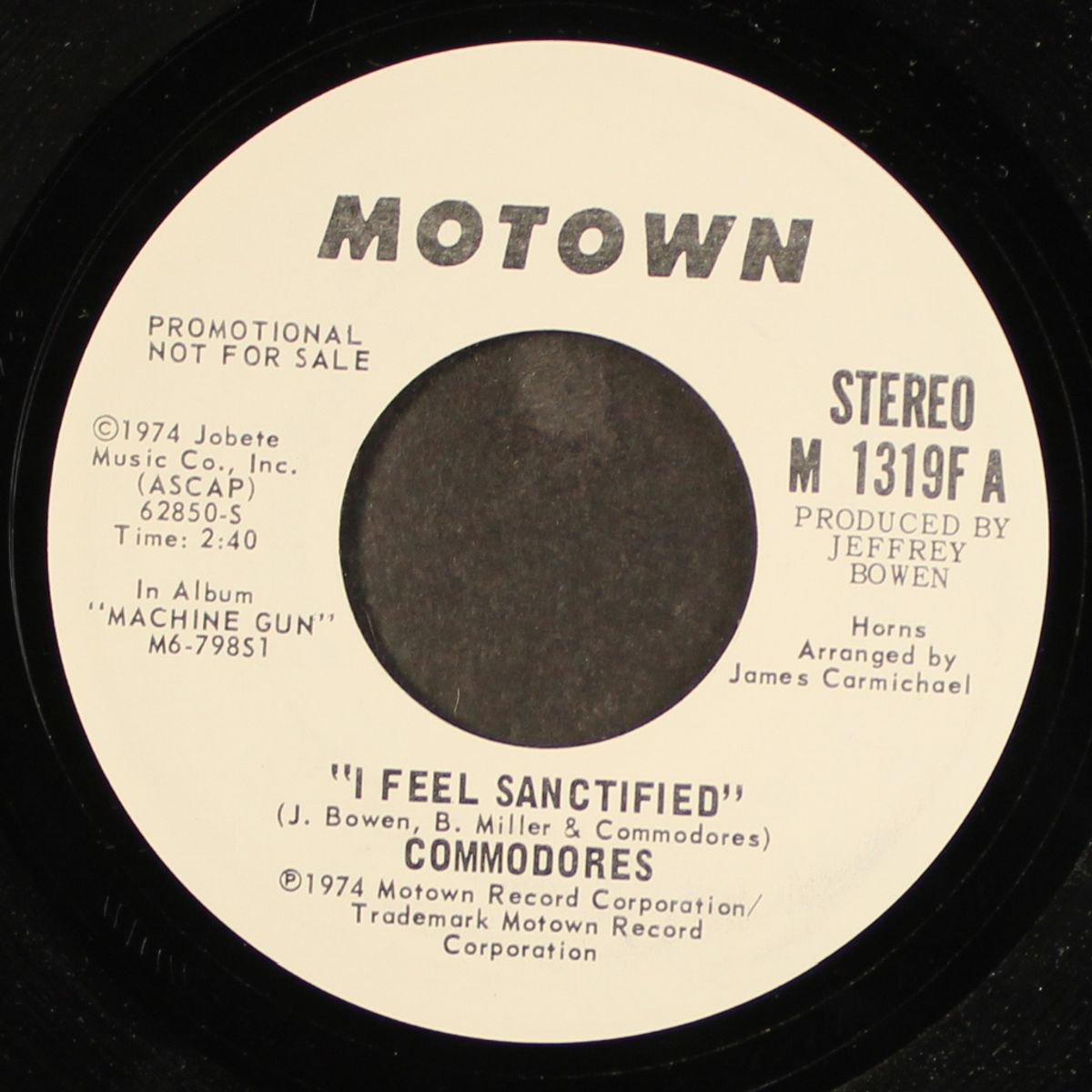 i feel sanctified / mono by COMMODORES