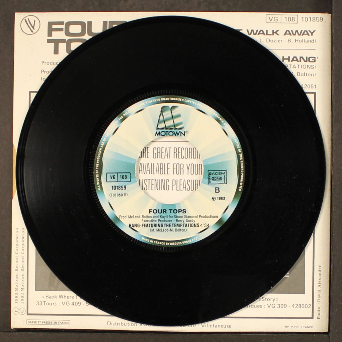 i just can't walk away by FOUR TOPS