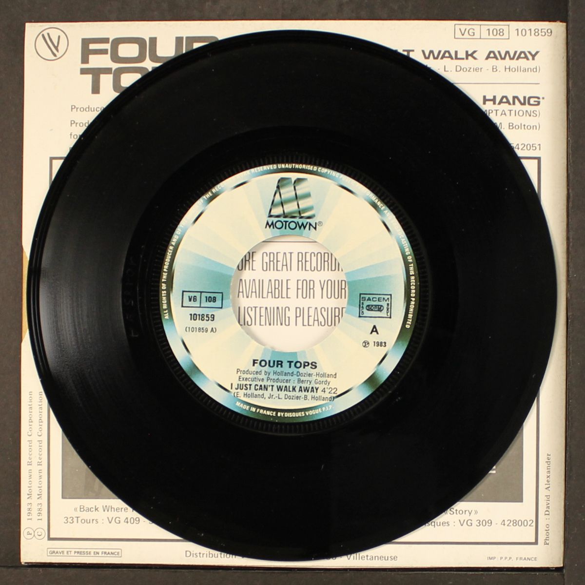 i just can't walk away by FOUR TOPS