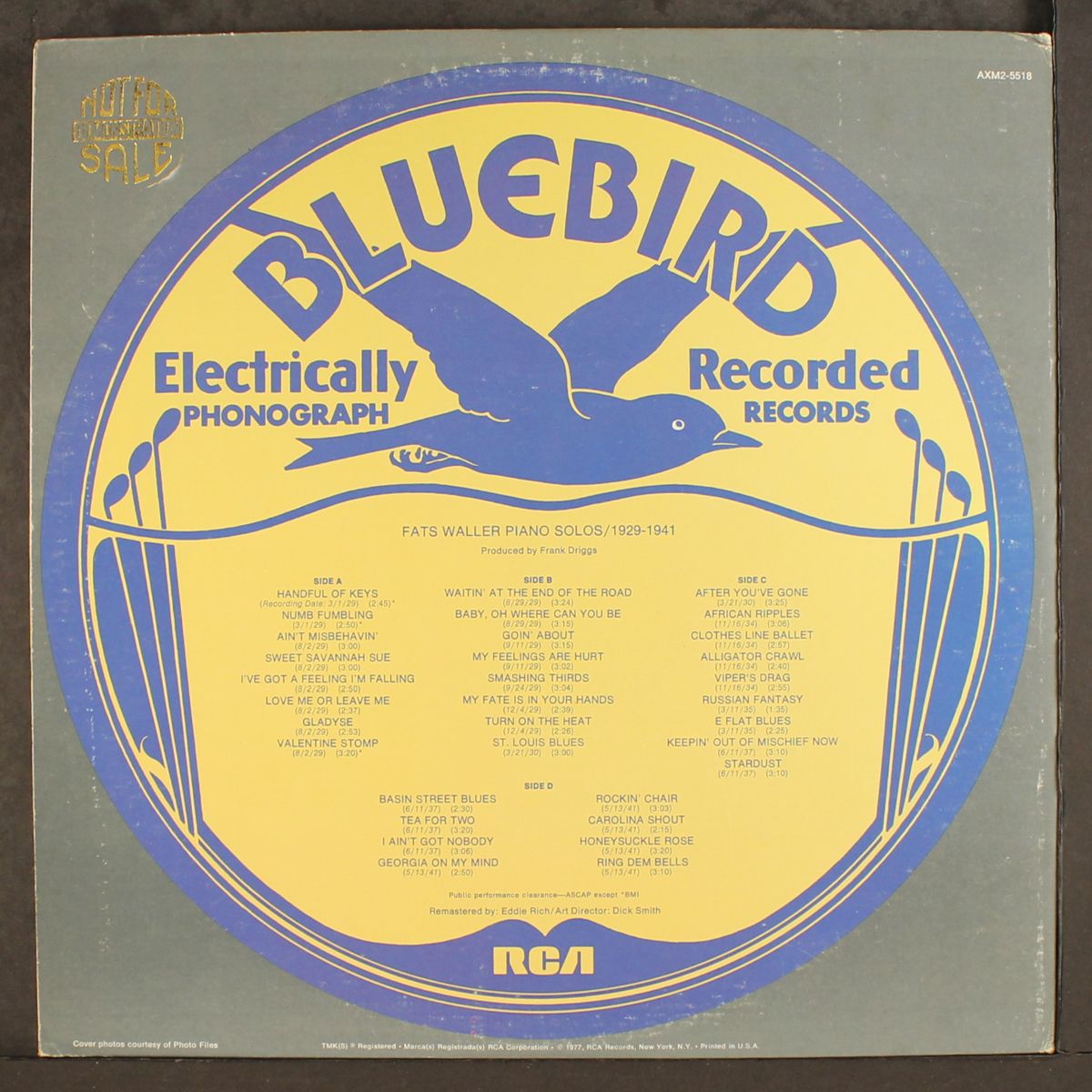 piano solos, 1929-1941 by FATS WALLER