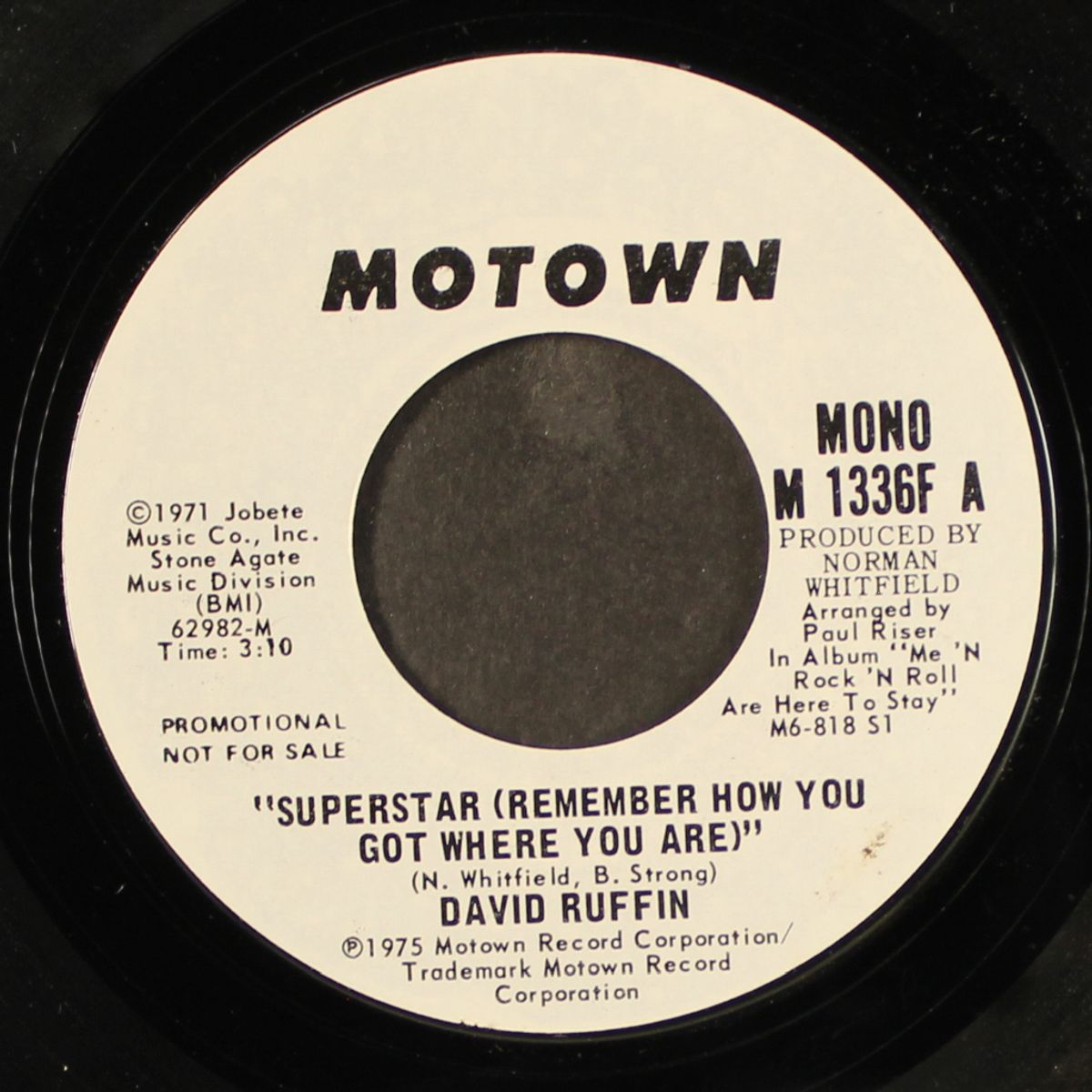superstar / mono by DAVID RUFFIN
