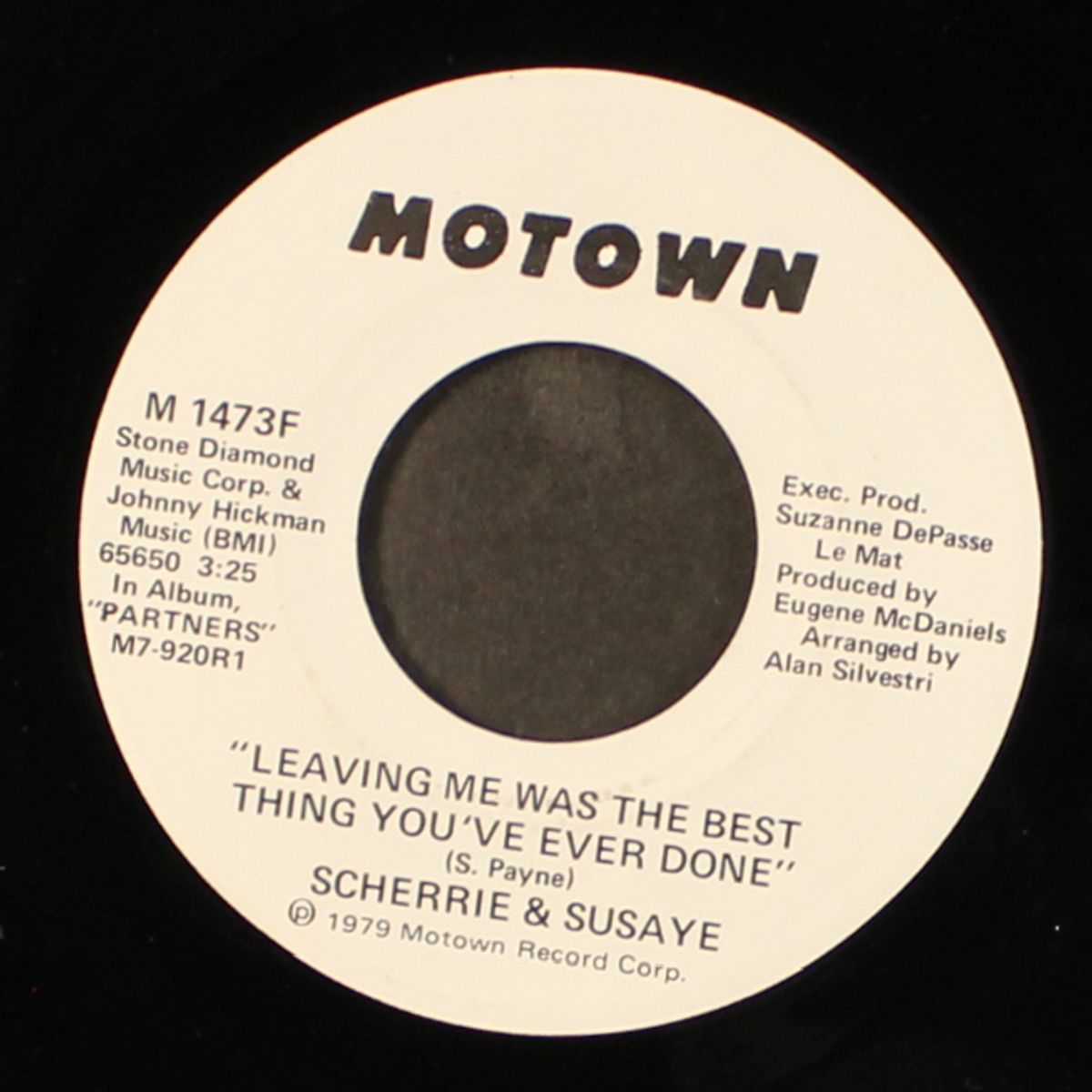 leaving me was the best thing you've ever done / same by SCHERRIE & SUSAYE