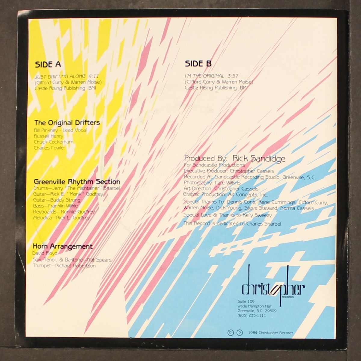 just drifting along by BILL PINKNEY & ORIGINAL DRIFTERS