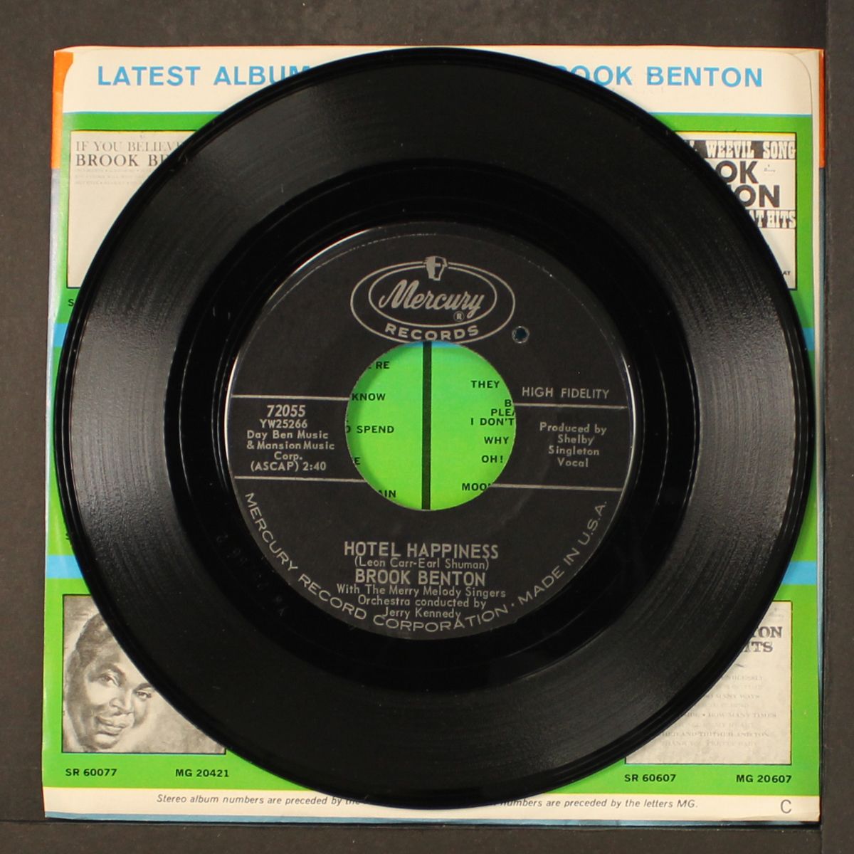 hotel happiness by BROOK BENTON