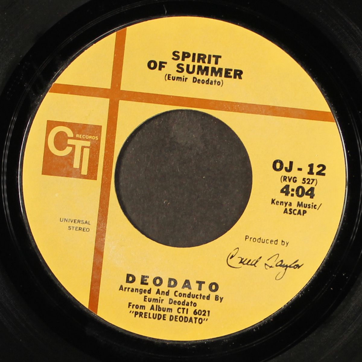 also sprach zarathustra (2001) / spirit of summer by DEODATO