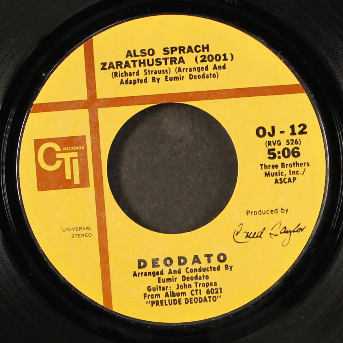 also sprach zarathustra (2001) / spirit of summer by DEODATO