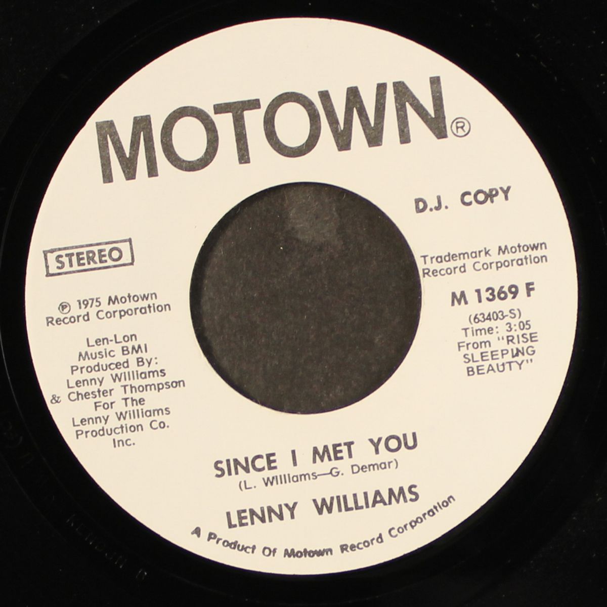 since i met you / mono by LENNY WILLIAMS