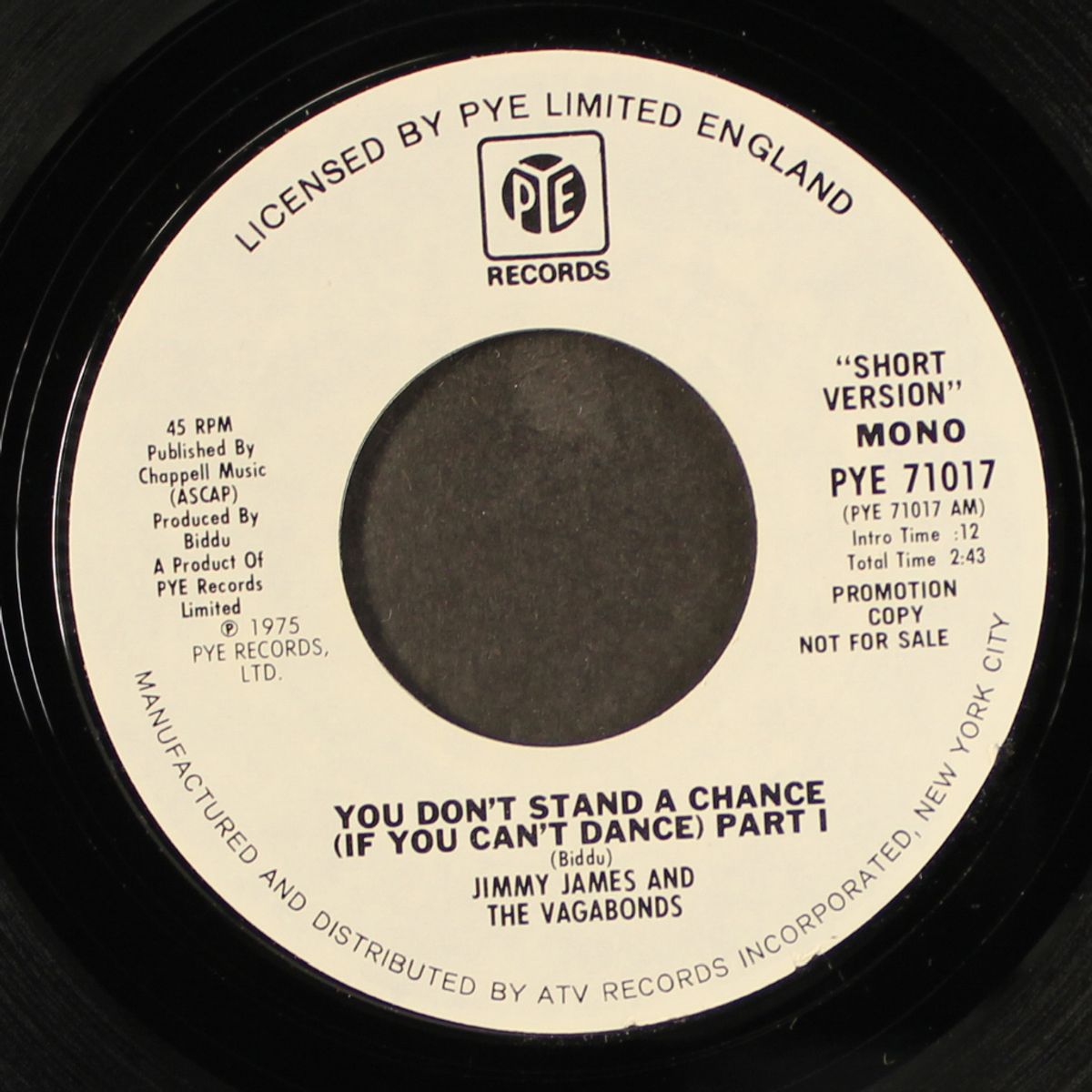 you don't stand a chance / part 2 by JIMMY JAMES & VAGABONDS