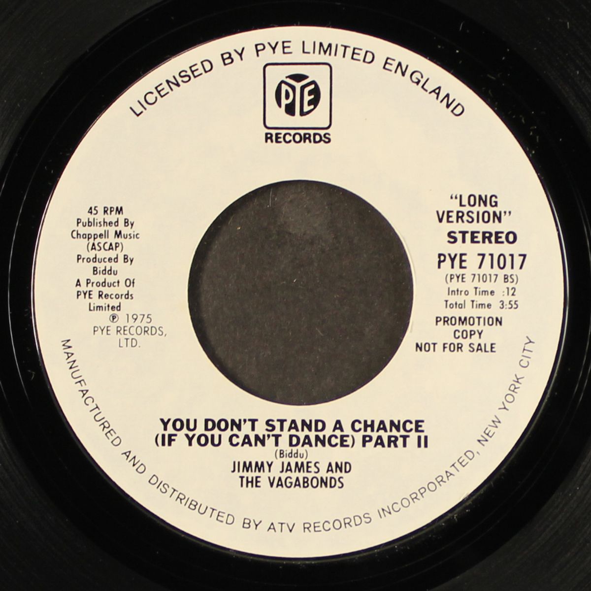 you don't stand a chance / part 2 by JIMMY JAMES & VAGABONDS
