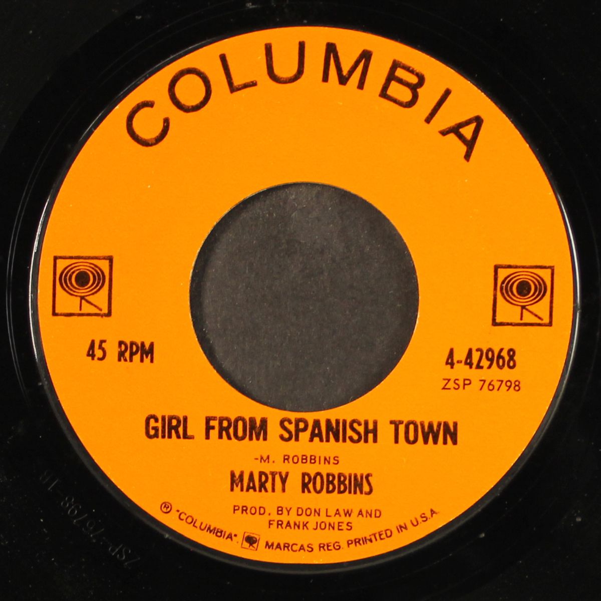 kingston girl / girl from spanish town by MARTY ROBBINS