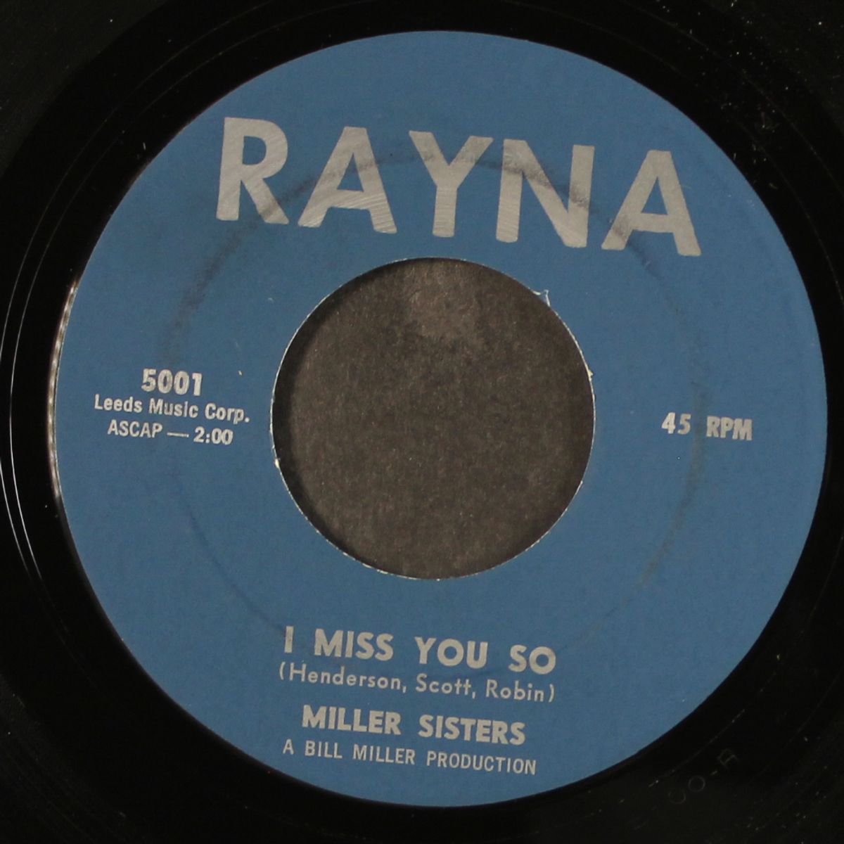 i miss you so / dance little sister by MILLER SISTERS