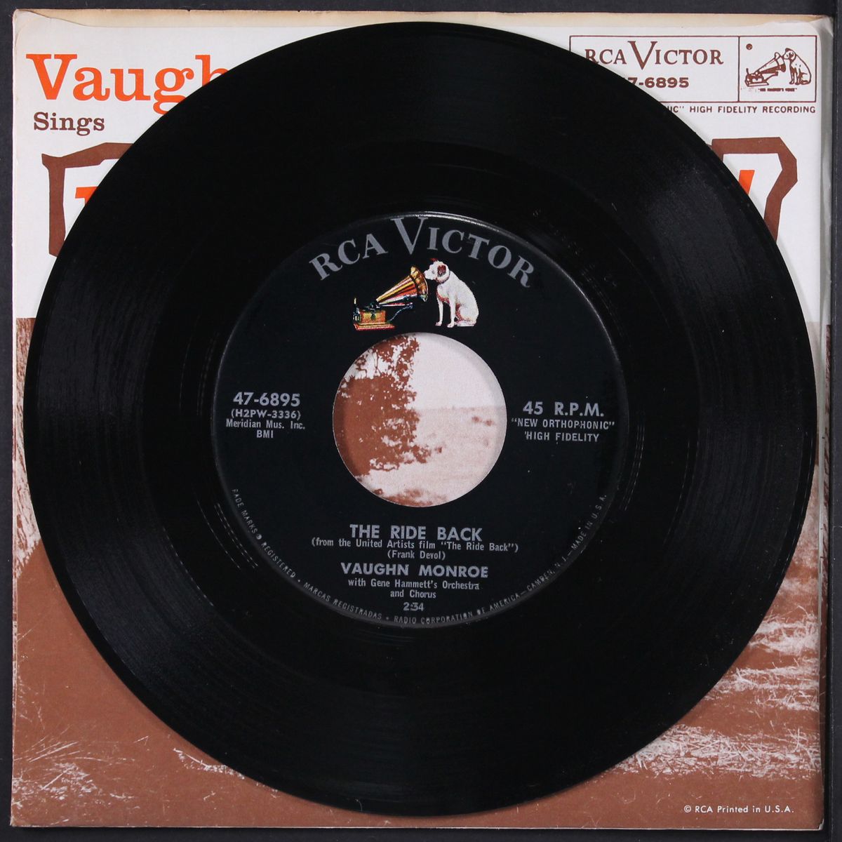 the ride back / away out west by VAUGHN MONROE