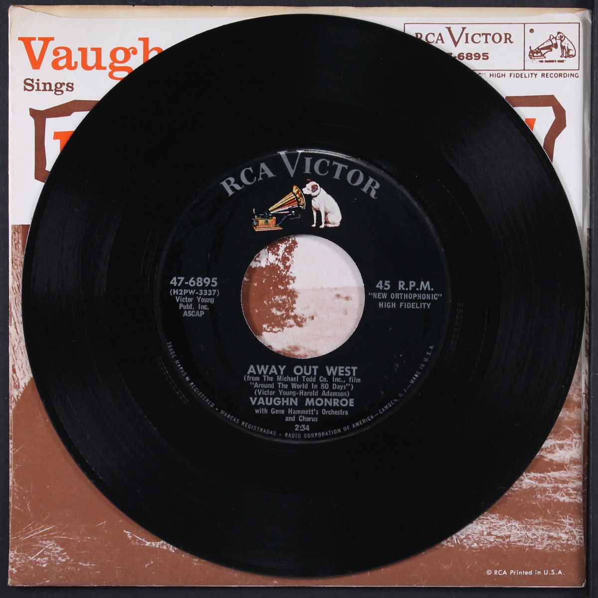 the ride back / away out west by VAUGHN MONROE