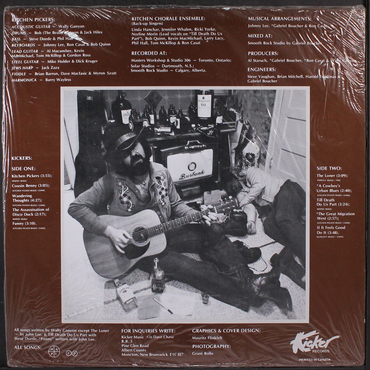 kitchen pickin' by WALLY GANYON