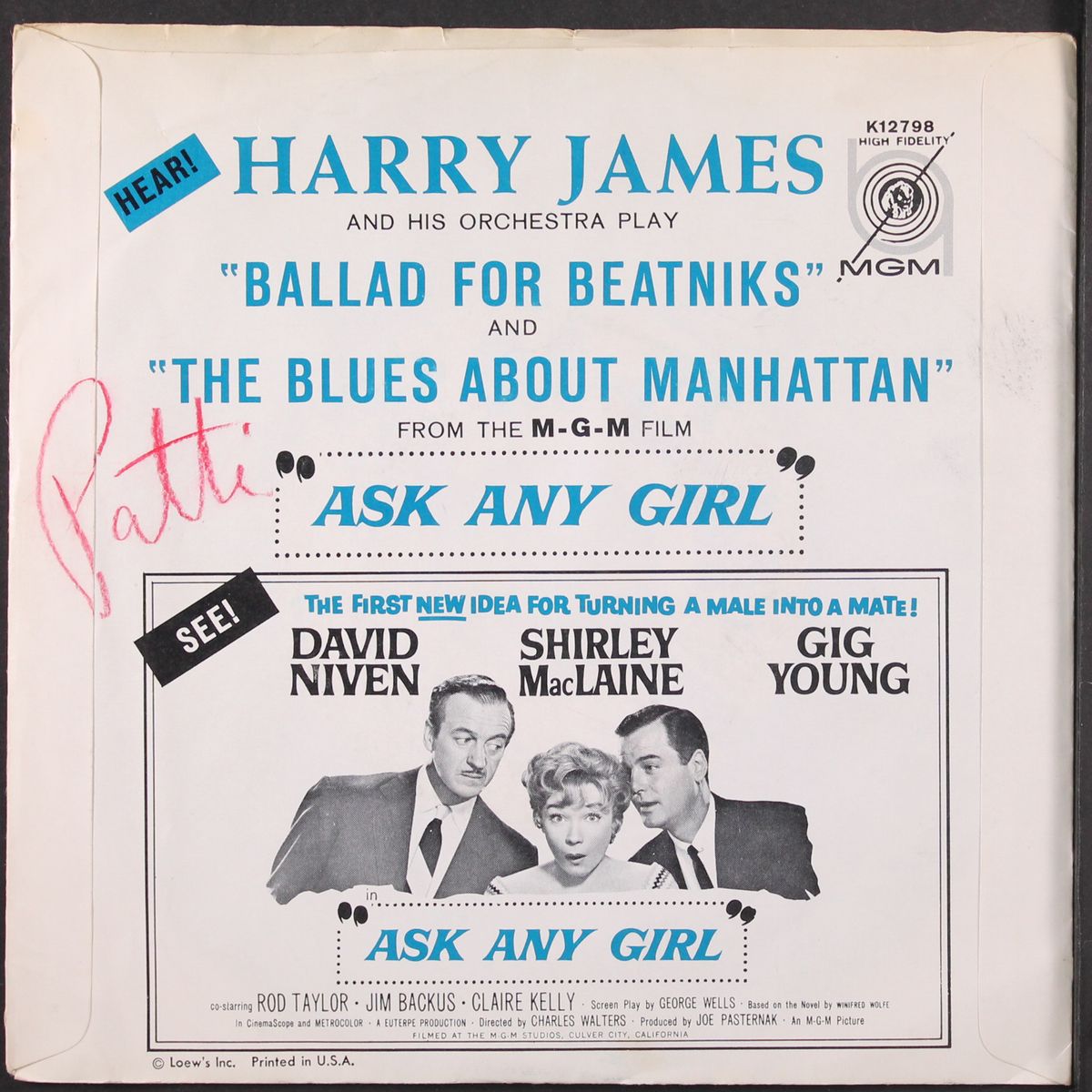 ballad for beatniks by HARRY JAMES