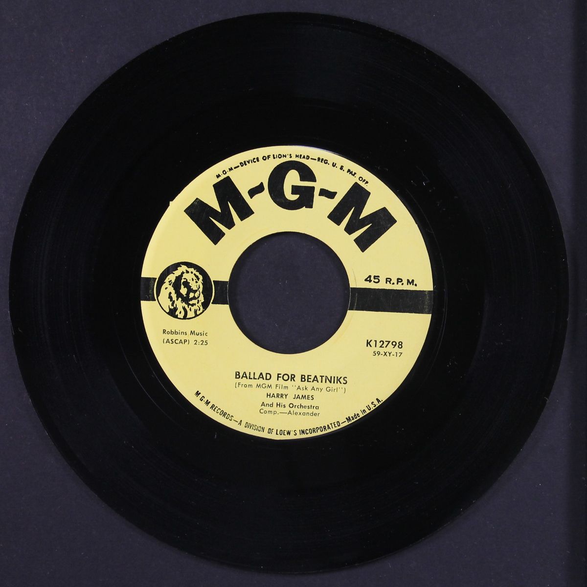 ballad for beatniks by HARRY JAMES