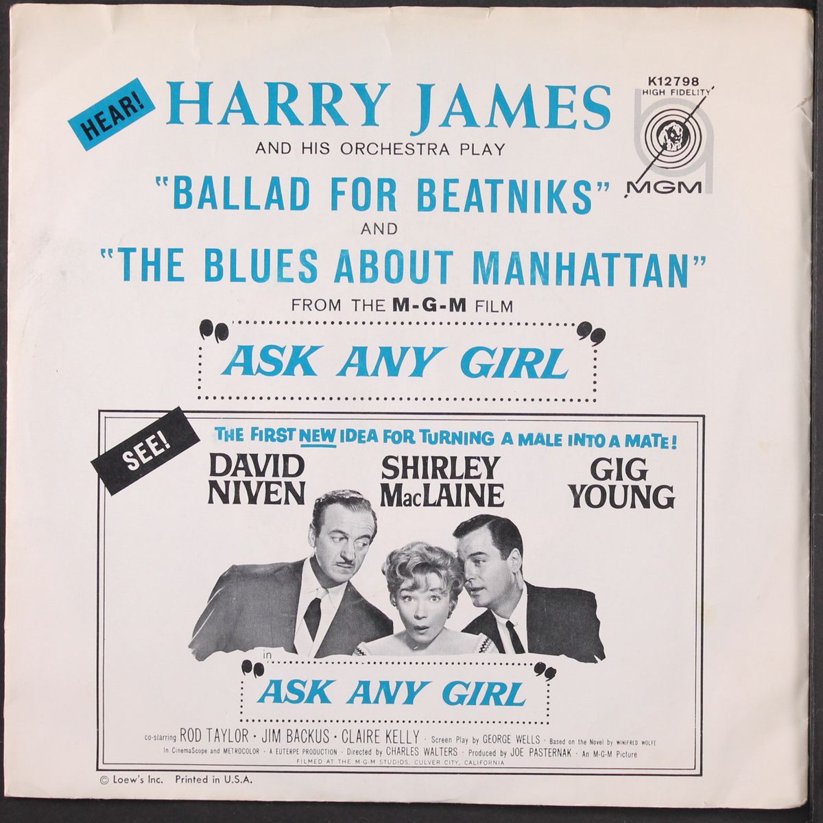 ballad for beatniks by HARRY JAMES