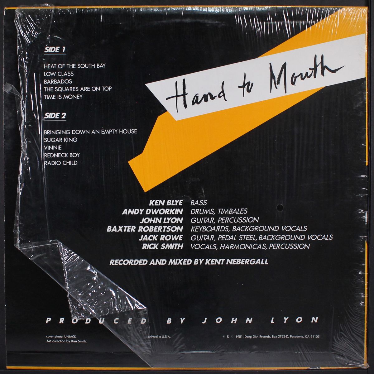 hand to mouth by RICK SMITH BAND
