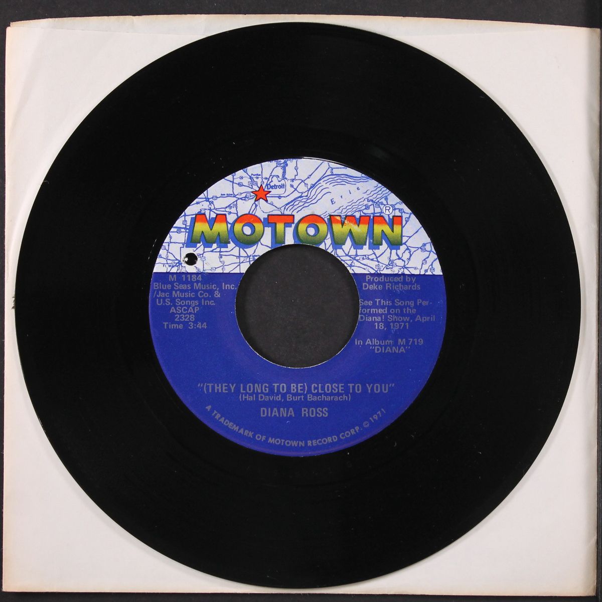 reach out i'll be there / close to you by DIANA ROSS