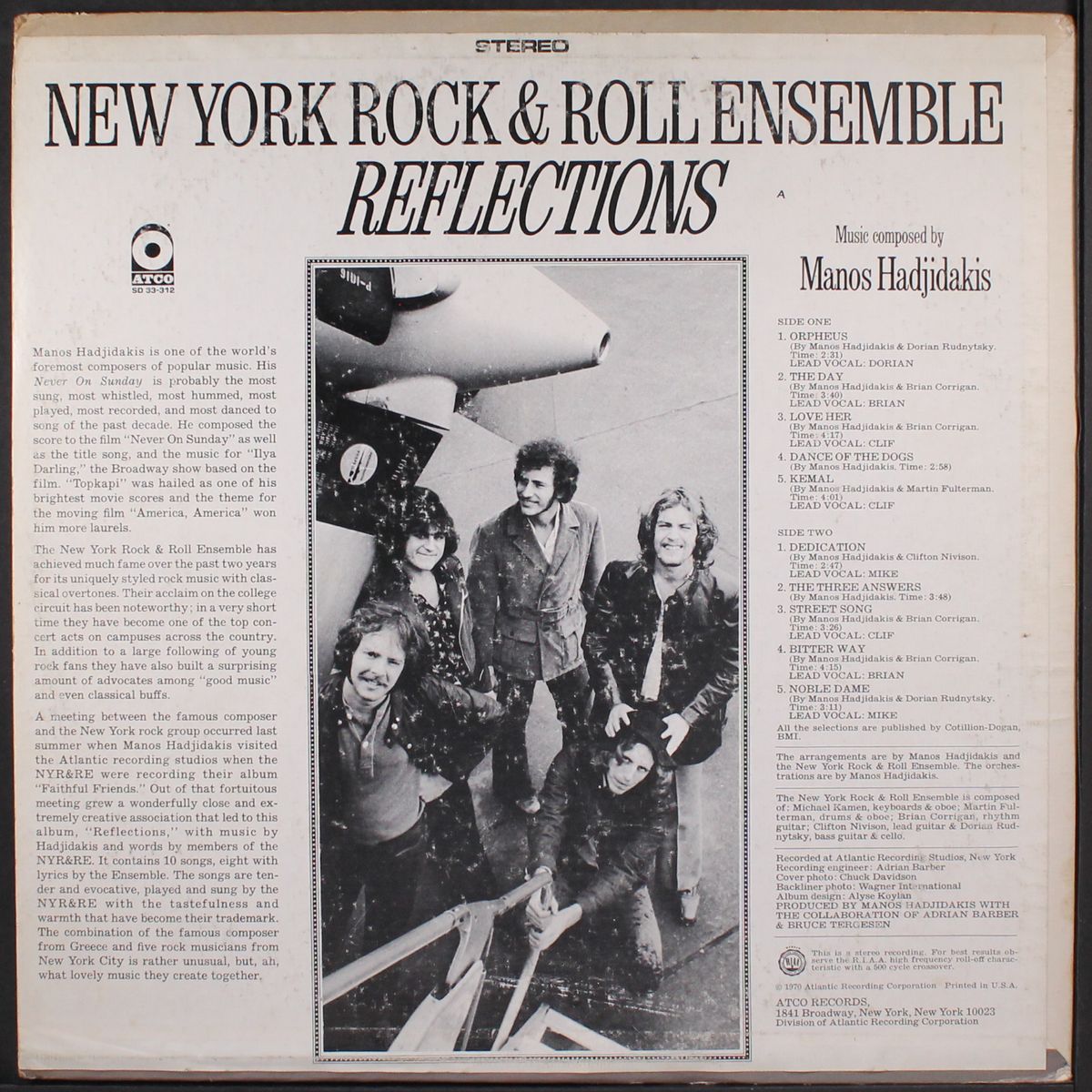 reflections by NEW YORK ROCK & ROLL ENSEMBLE