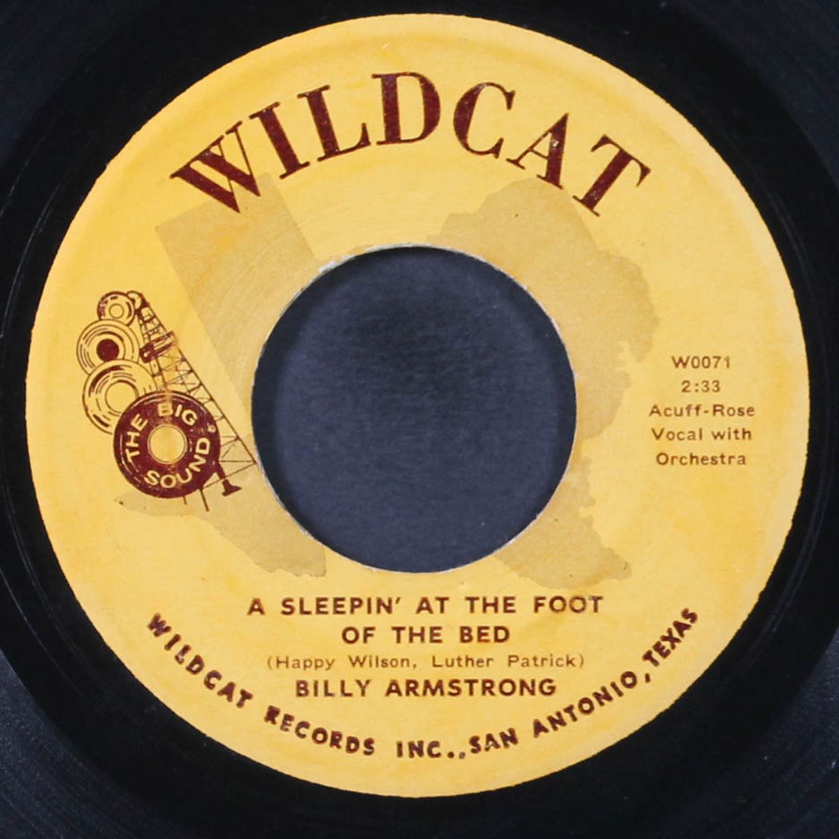 gloria / a sleepin' at the foot of the bed by BILLY ARMSTRONG