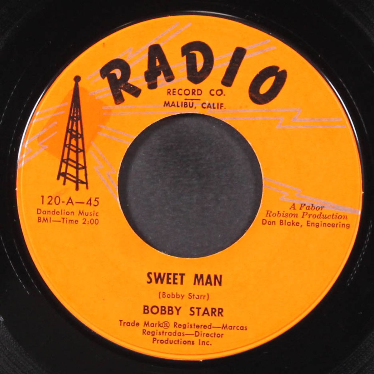 please give me a chance / sweet man by BOBBY STARR
