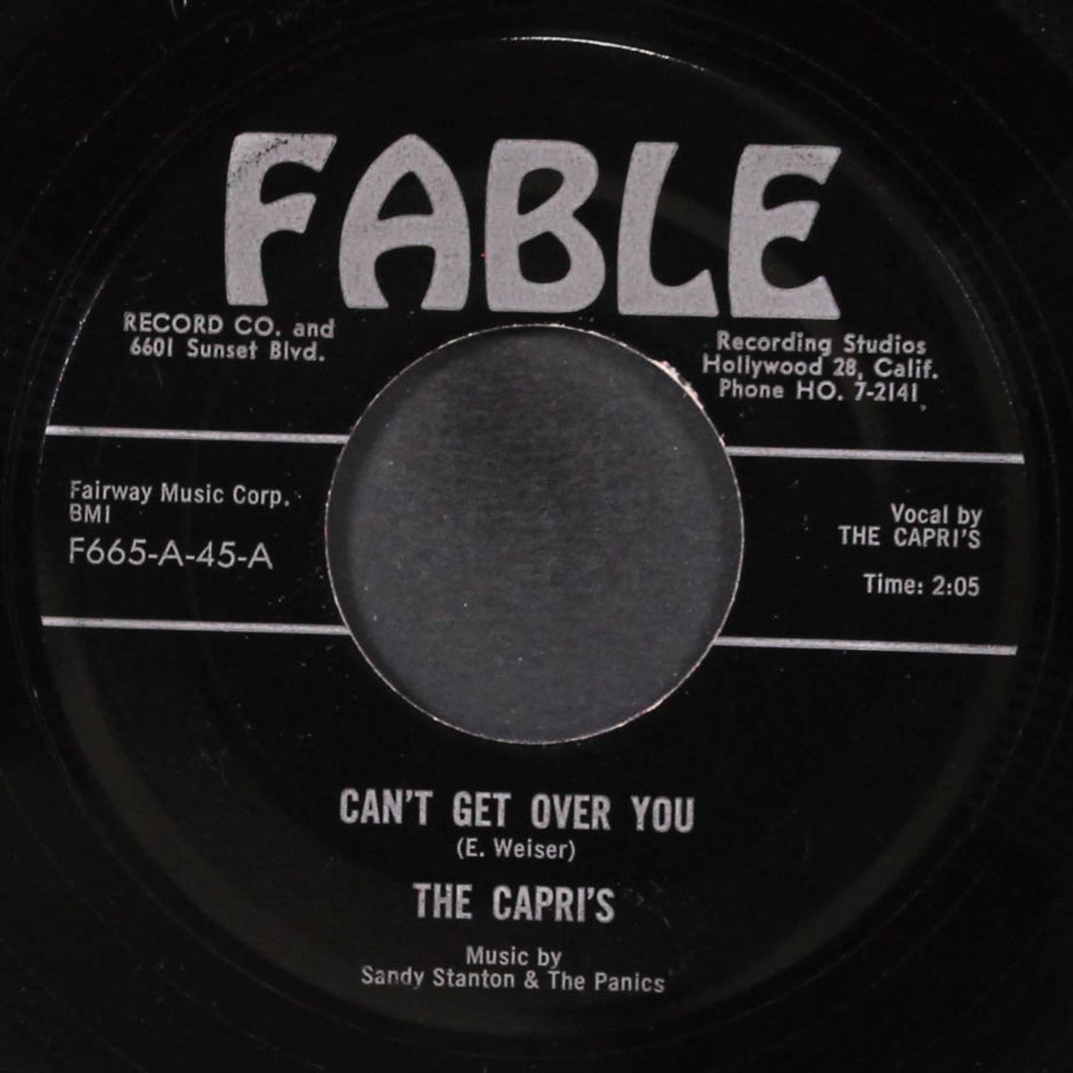this is goodbye / can't get over you by CAPRI'S