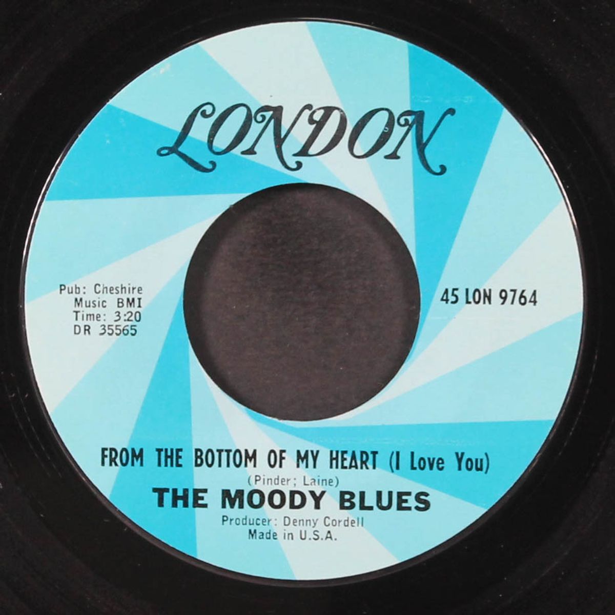 from the bottom of my heart / and my baby's gone by MOODY BLUES