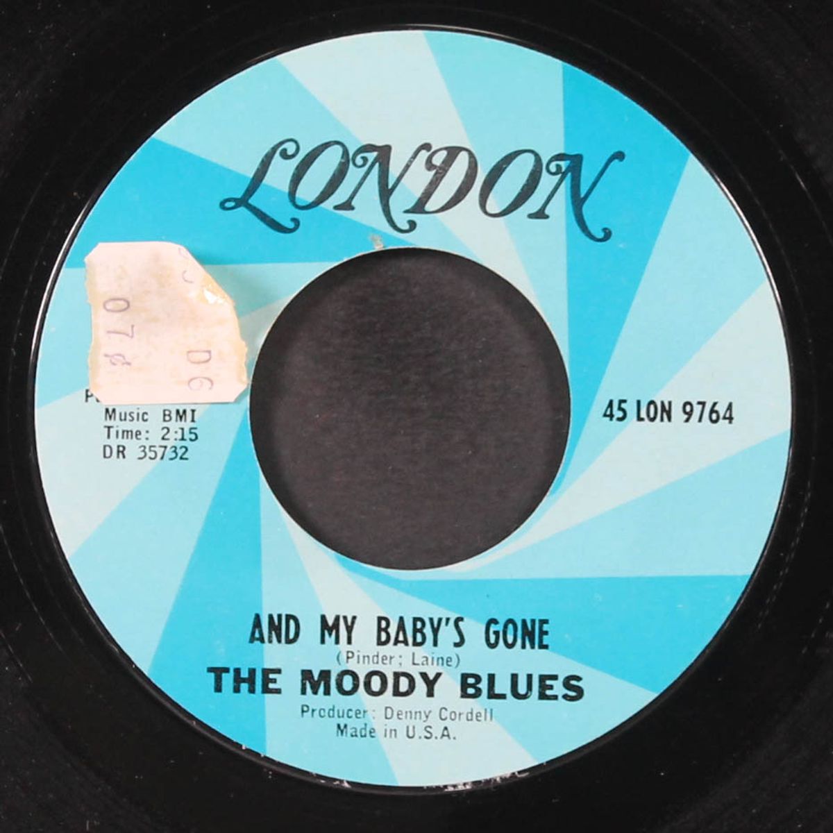 from the bottom of my heart / and my baby's gone by MOODY BLUES